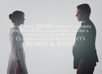 Lauren Dobbie & Adam Pellerine in Romeo and Juliet